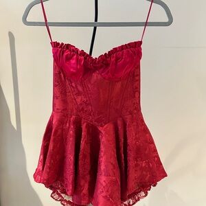 Nana jacqueline red dress